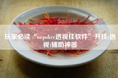 玩家必读“wepoker透视挂软件	”开挂(透视)辅助神器