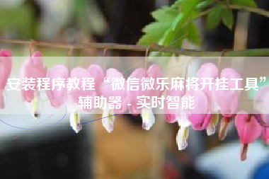 安装程序教程“微信微乐麻将开挂工具”辅助器 - 实时智能