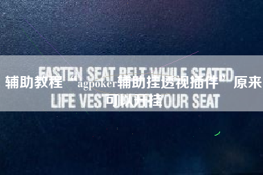 辅助教程“agpoker辅助挂透视插件”原来可以开挂