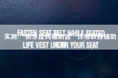 实测!“微乐捉鸡辅助器	”详细教程辅助工具