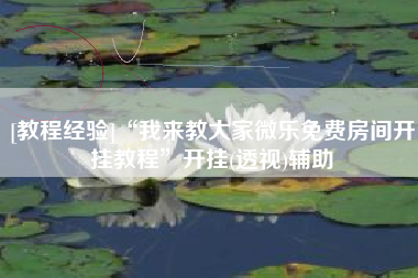[教程经验]“我来教大家微乐免费房间开挂教程	”开挂(透视)辅助