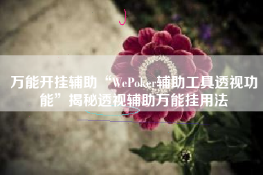 万能开挂辅助“WePoker辅助工具透视功能”揭秘透视辅助万能挂用法