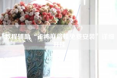 教程辅助“雀神麻将挂免费安装”详细开挂