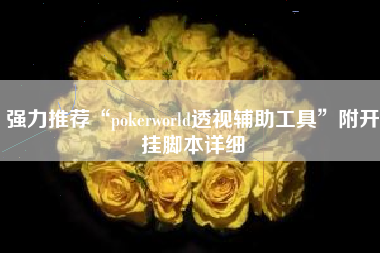 强力推荐“pokerworld透视辅助工具	”附开挂脚本详细