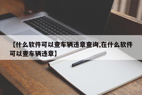 【什么软件可以查车辆违章查询,在什么软件可以查车辆违章】